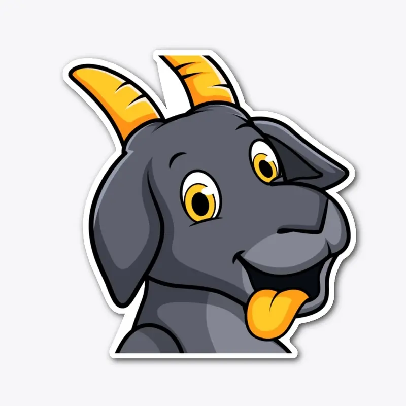 Silly Goat Sticker