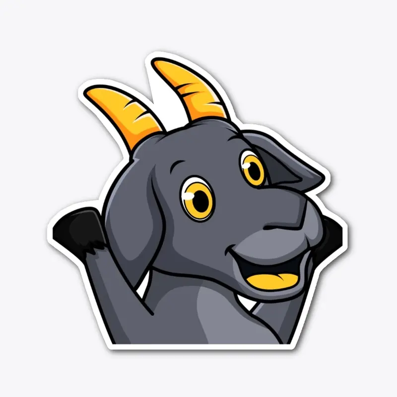 Happy Goat Sticker