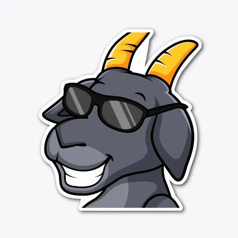 Cool Goat Sticker